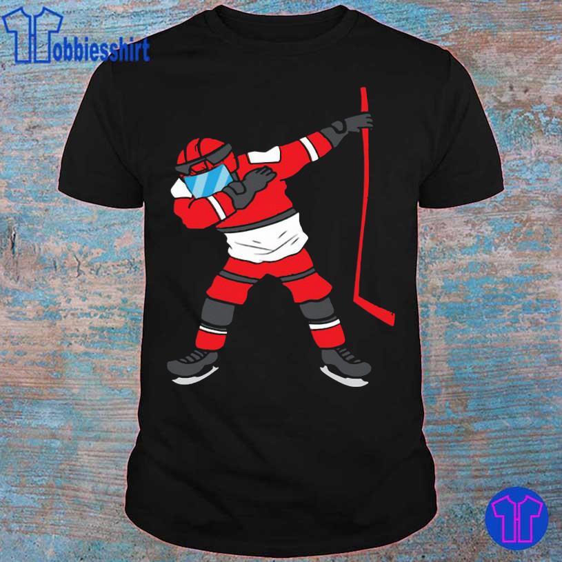 Dabbing Hockey Player Hockey Son Hockey Boy Ice Hockey shirt