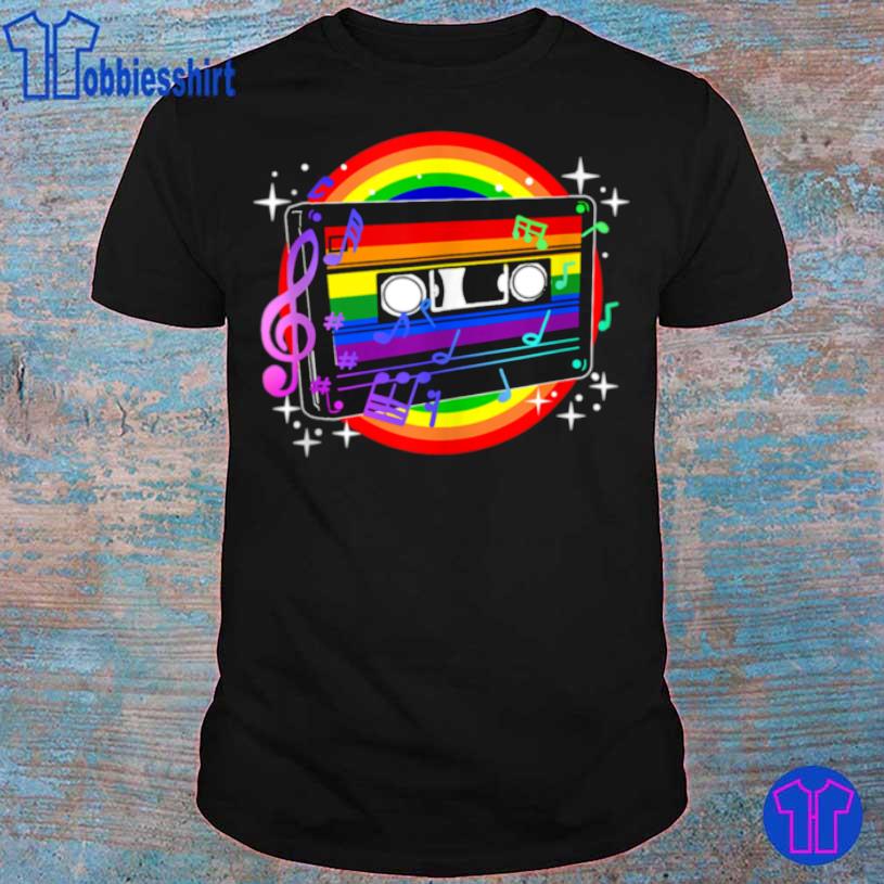 Gay Pride Music Note Shirt
