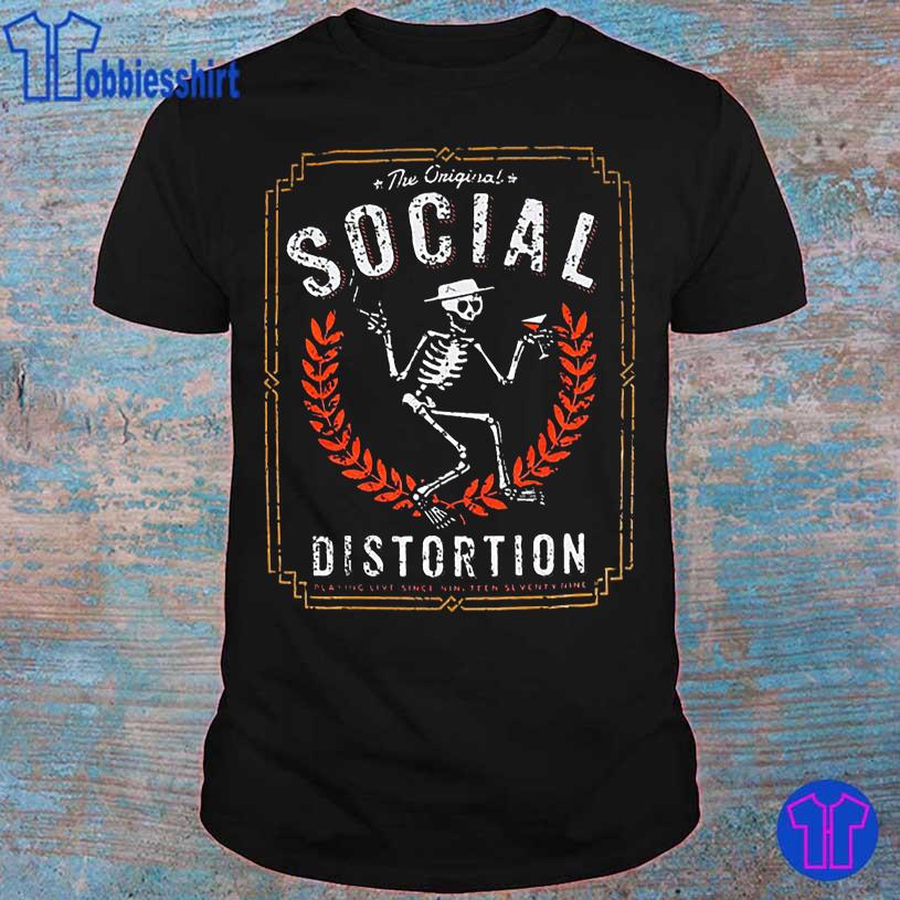 Skeleton the Original Social distortion shirt