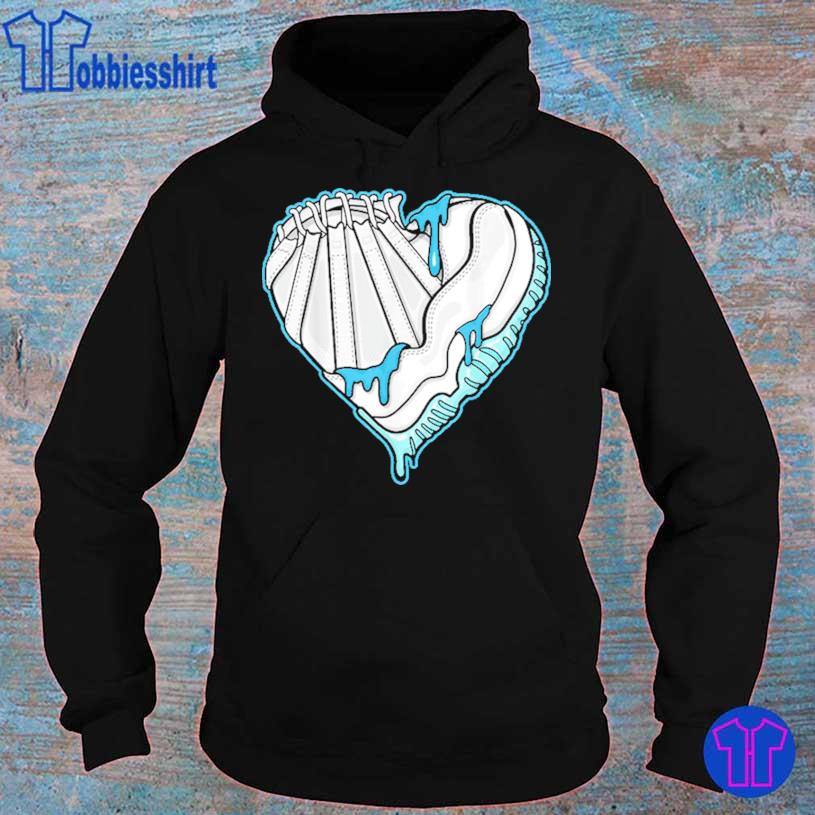 Snk Heart To Match Jordan 11 Low Legend Blue Shirt Hoodie Sweater Long Sleeve And Tank Top