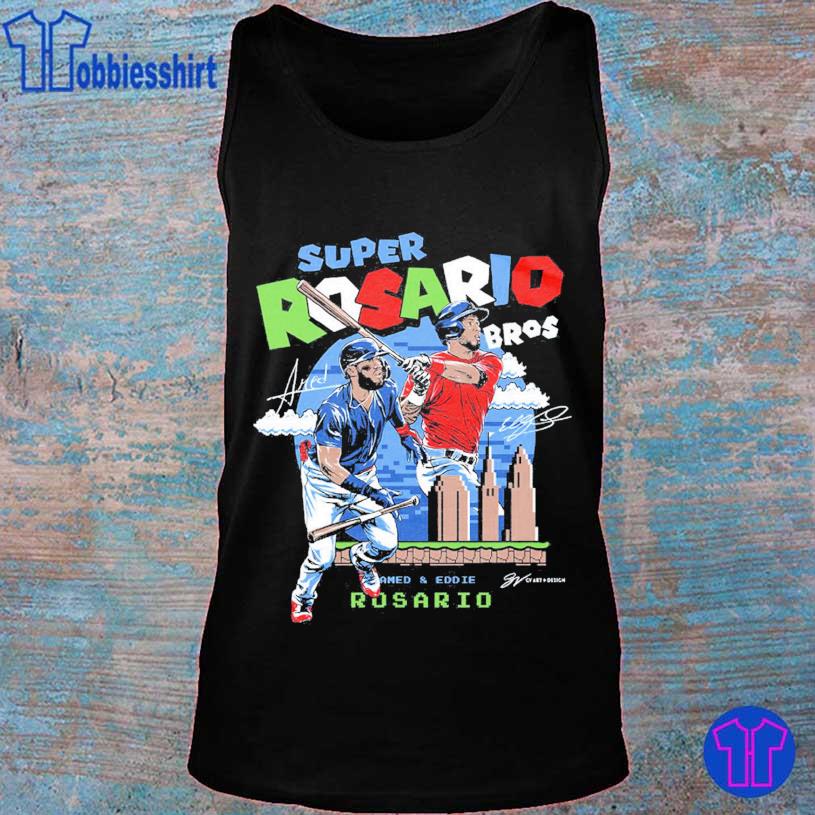 Super Rosario Bros Amed & Eddie Rosario signature shirt - Dalatshirt