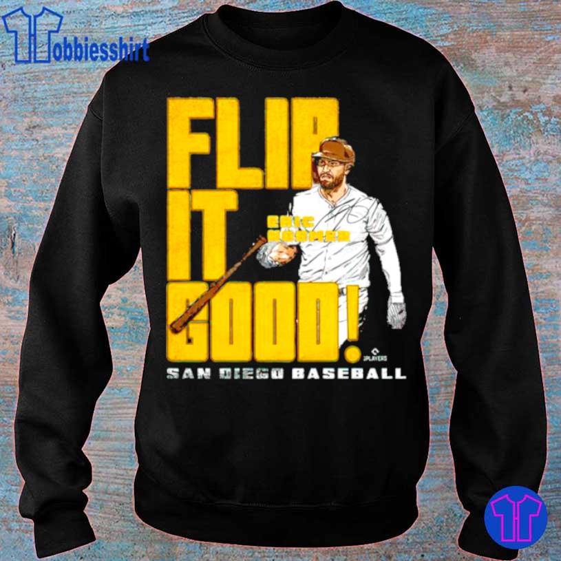 Eric Hosmer San Diego Baseball Bat Flip T-Shirt - Guineashirt