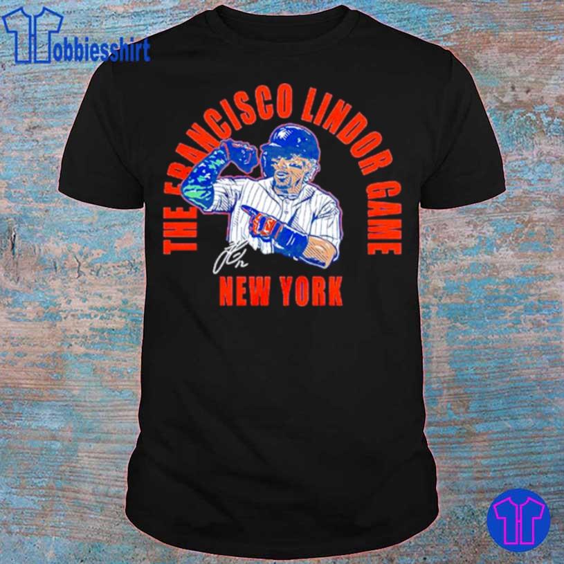 New York Mets the francisco lindor game shirt