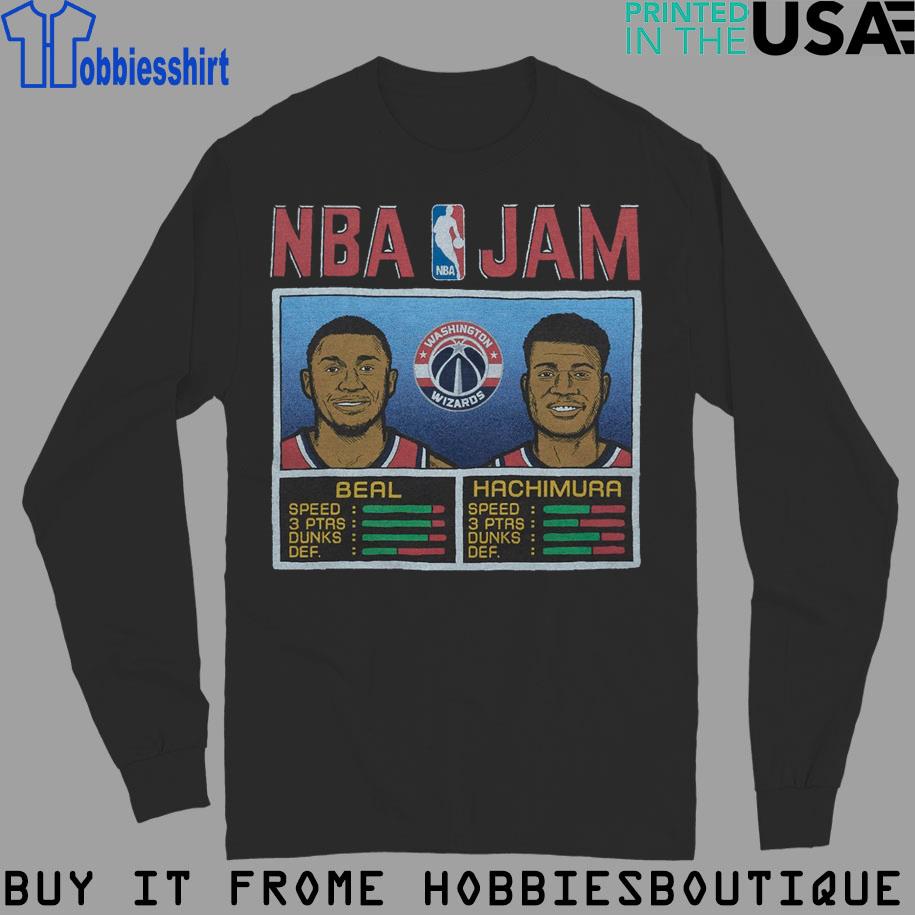 Official NBA Jam Wizards Beal And Hachimura Shirt, hoodie, sweater
