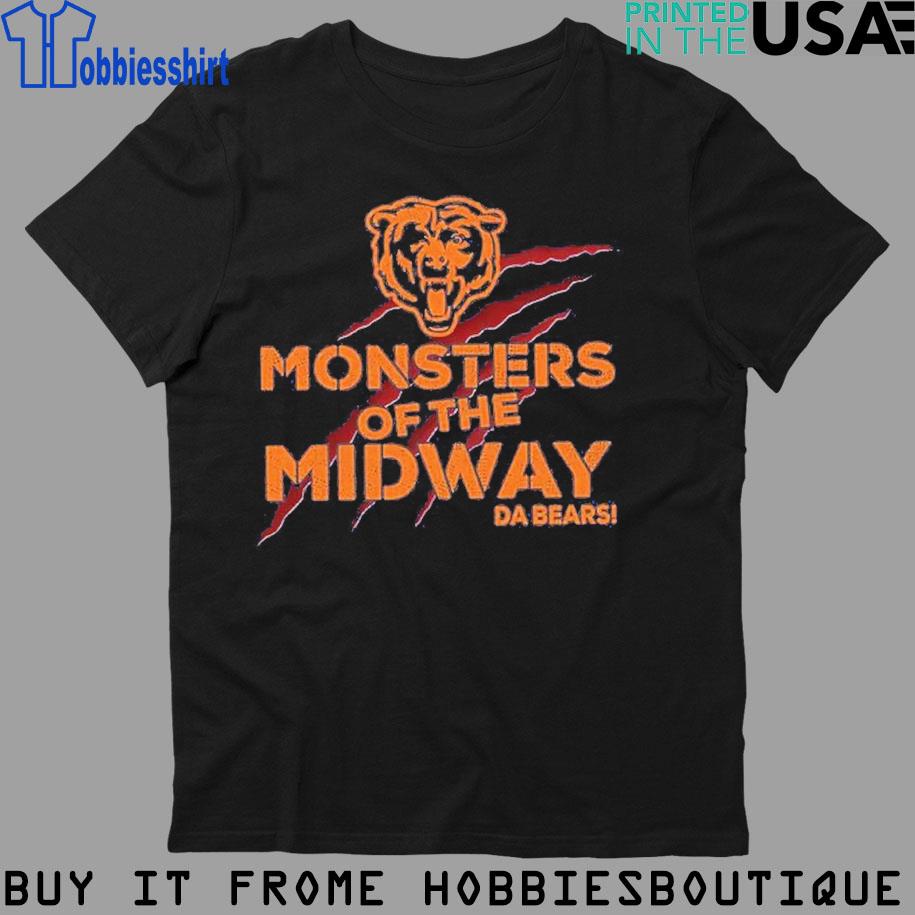 Chicago bears vintage monsters of the midway shirt, hoodie, sweater, long  sleeve and tank top