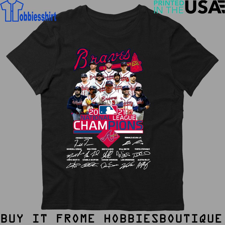 Atlanta Braves 2021 National League Champions t-shirt, hoodie, sweater,  long sleeve and tank top