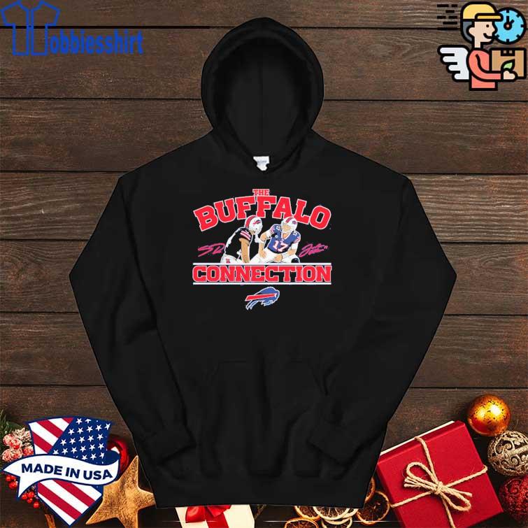 Official josh allen and stefon diggs buffalo connection shirt, hoodie,  sweater, long sleeve and tank top