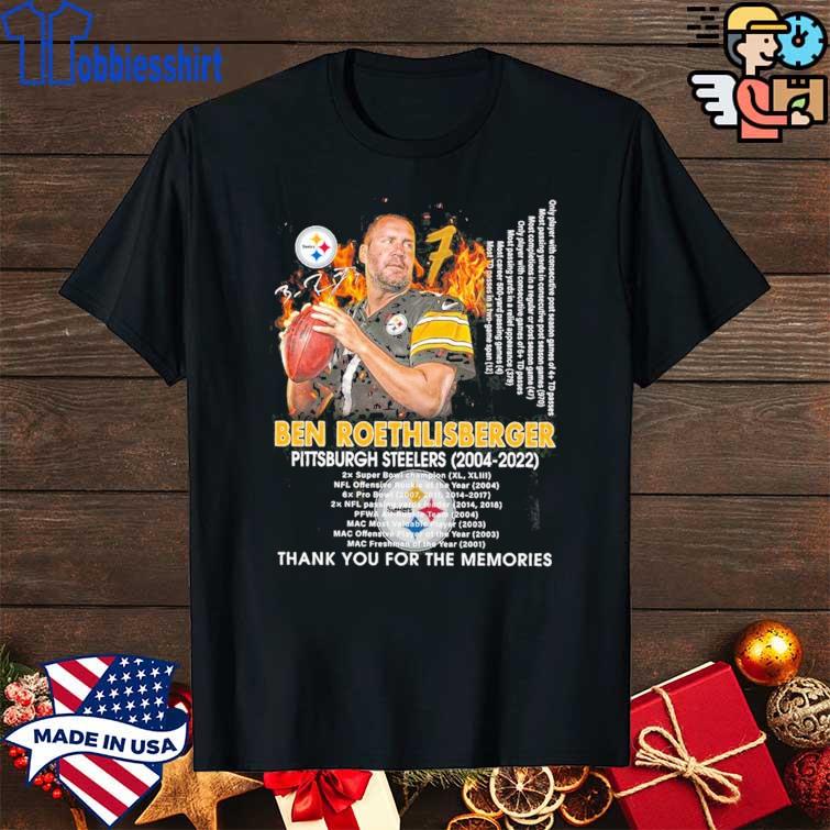 Official ben Roethlisberger Pittsburgh Steelers Shirt, hoodie, sweater,  long sleeve and tank top