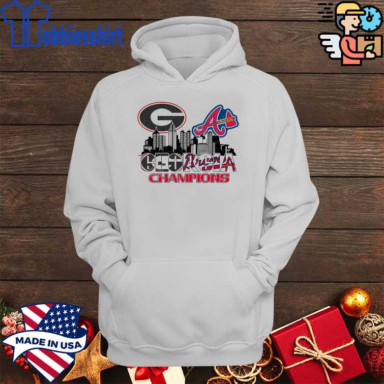 GA Champs Braves/UGA Crewneck Sweatshirt