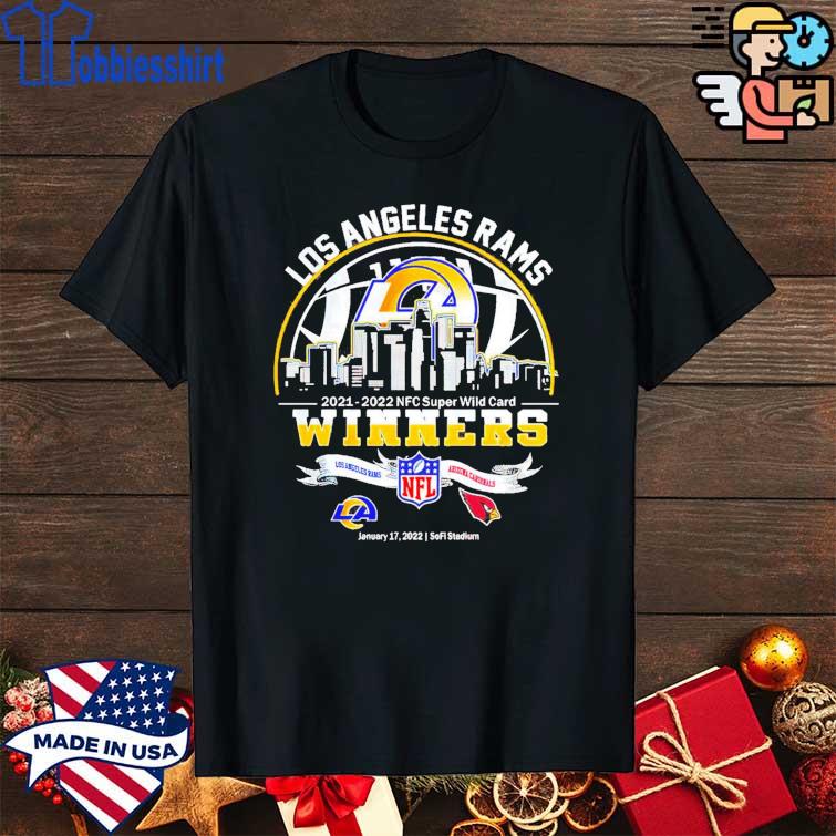 Los Angeles Rams 2021 2022 NFL Super Wild Card Winner Shirt - Trends Bedding