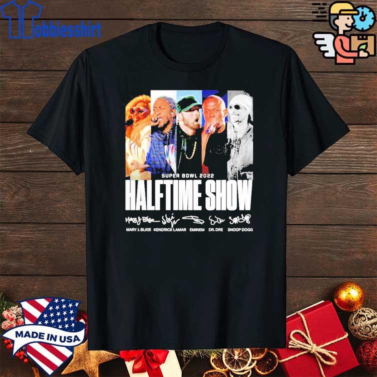 Super Bowl 2022 Halftime Show signatures shirt, hoodie, sweater