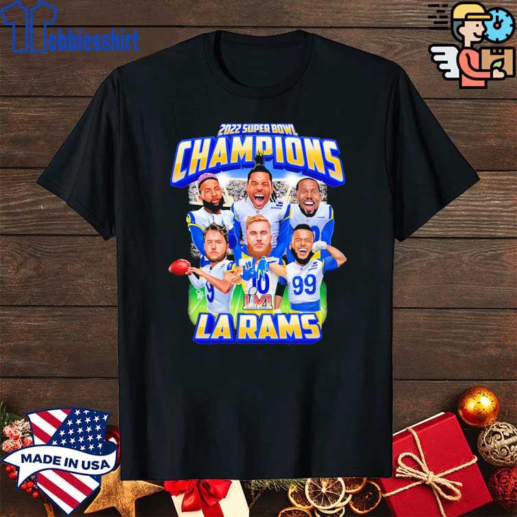 LA Rams Super Bowl Champions 2022 Shirt