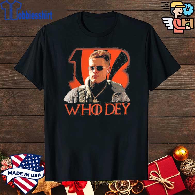 Cincinnati Bengals Joe Burrow Who Dey New 2022 Shirt, hoodie, sweater, long  sleeve and tank top