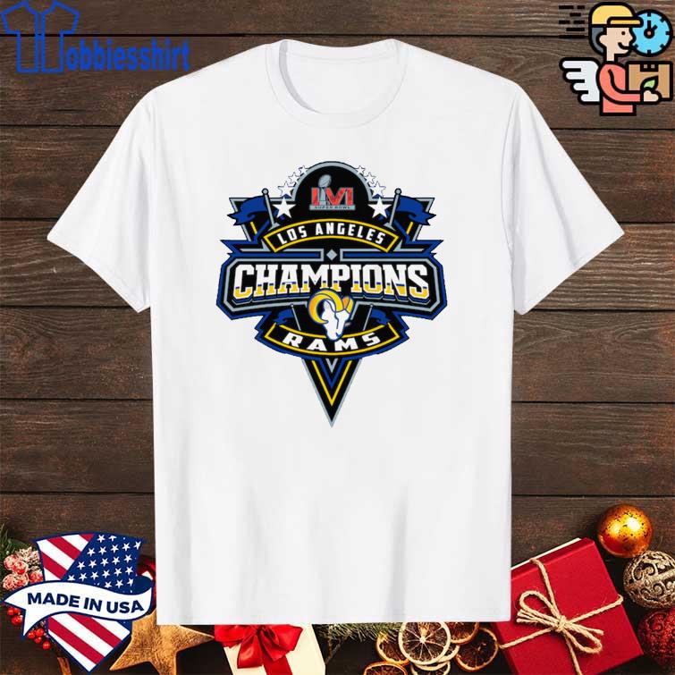 Top Los Angeles Rams Champions Super Bowl LVI 2022 Gift Shirt