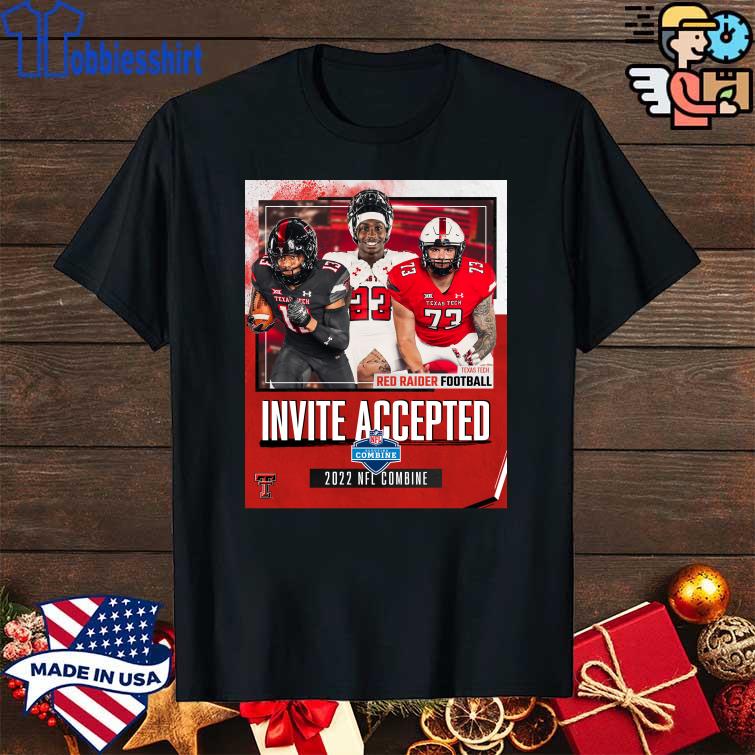 Red Raider Football Ninite Accepted 202 NFL Combine Shirt, hoodie, tank  top, sweater and long sleeve t-shirt