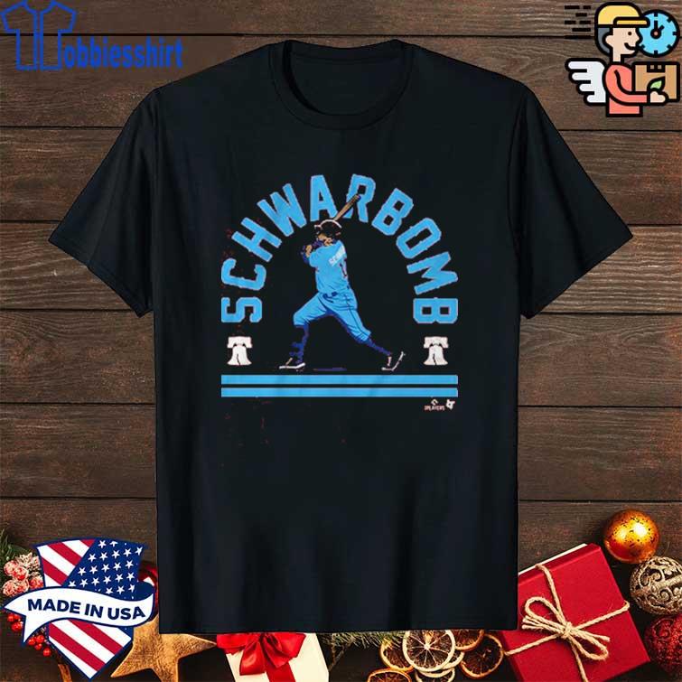 Phillies Kyle Schwarber schwarbomb shirt - Guineashirt Premium ™ LLC