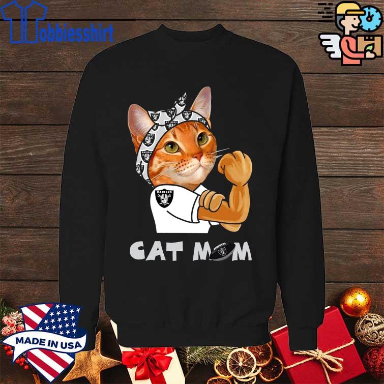 Cat Mom Las Vegas Raider shirt, hoodie, sweater, long sleeve and tank top