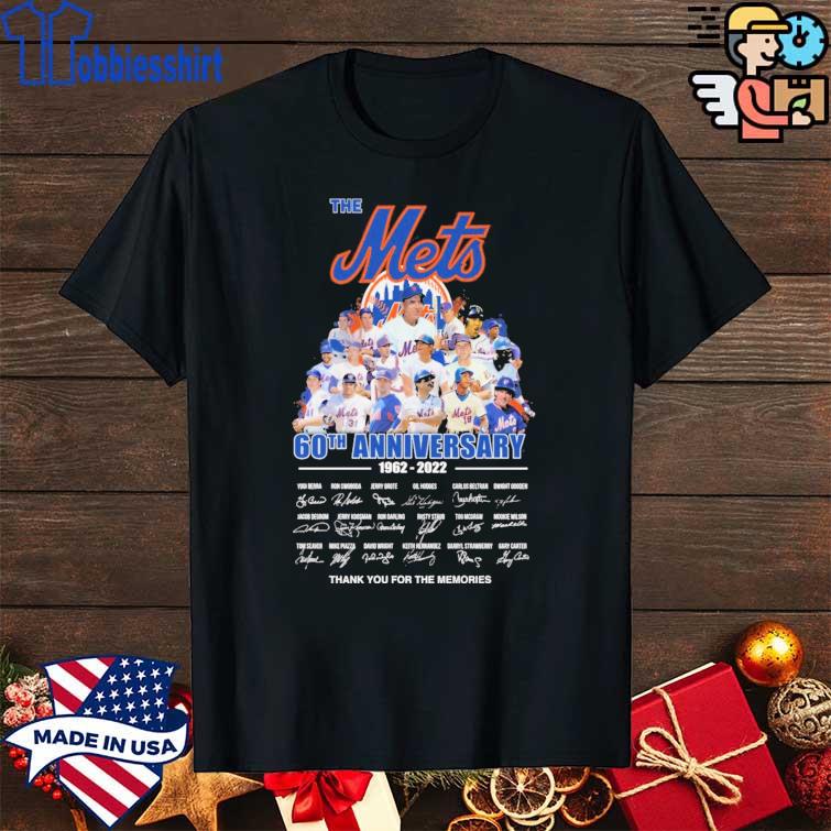 The Mets 60th anniversary 1962-2022 thank you for the memories