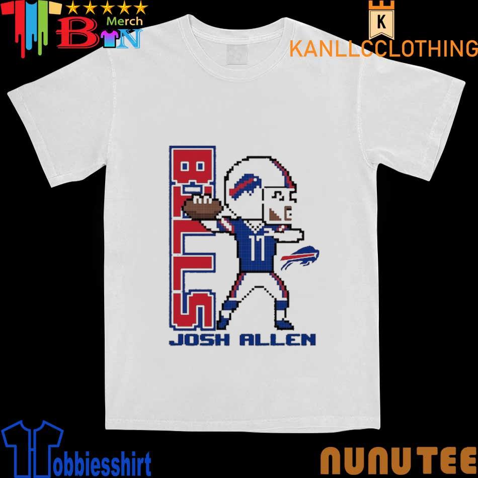 Official josh Allen Buffalo Bills Youth Pixel Player 2.0 shirt, hoodie,  sweater, long sleeve and tank top