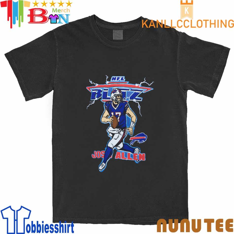 Homage Buffalo Bills Josh Allen NFL Blitz T-Shirt