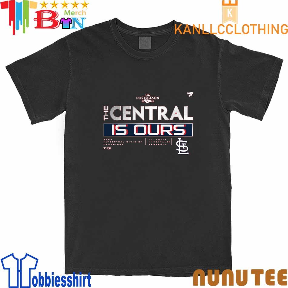 St. Louis Cardinals The Central is Ours logo 2022 T-shirt, hoodie