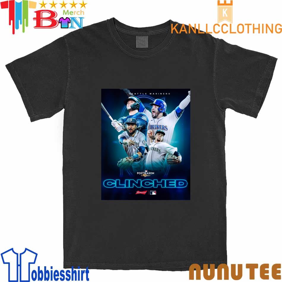 Seattle mariners clinched 2022 postseason shirt, hoodie, sweater, long  sleeve and tank top