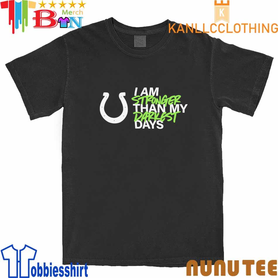 Indianapolis Colts Kicking The Stigma Stronger Together Colts T-Shirt,  hoodie, sweater, long sleeve and tank top