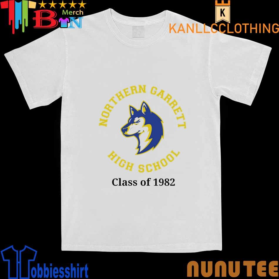 Northern Garrett High School Class of 1982 shirt
