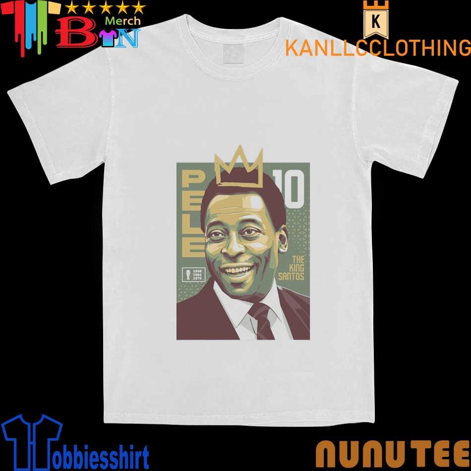 The King Santos Pele Footballer Shirt