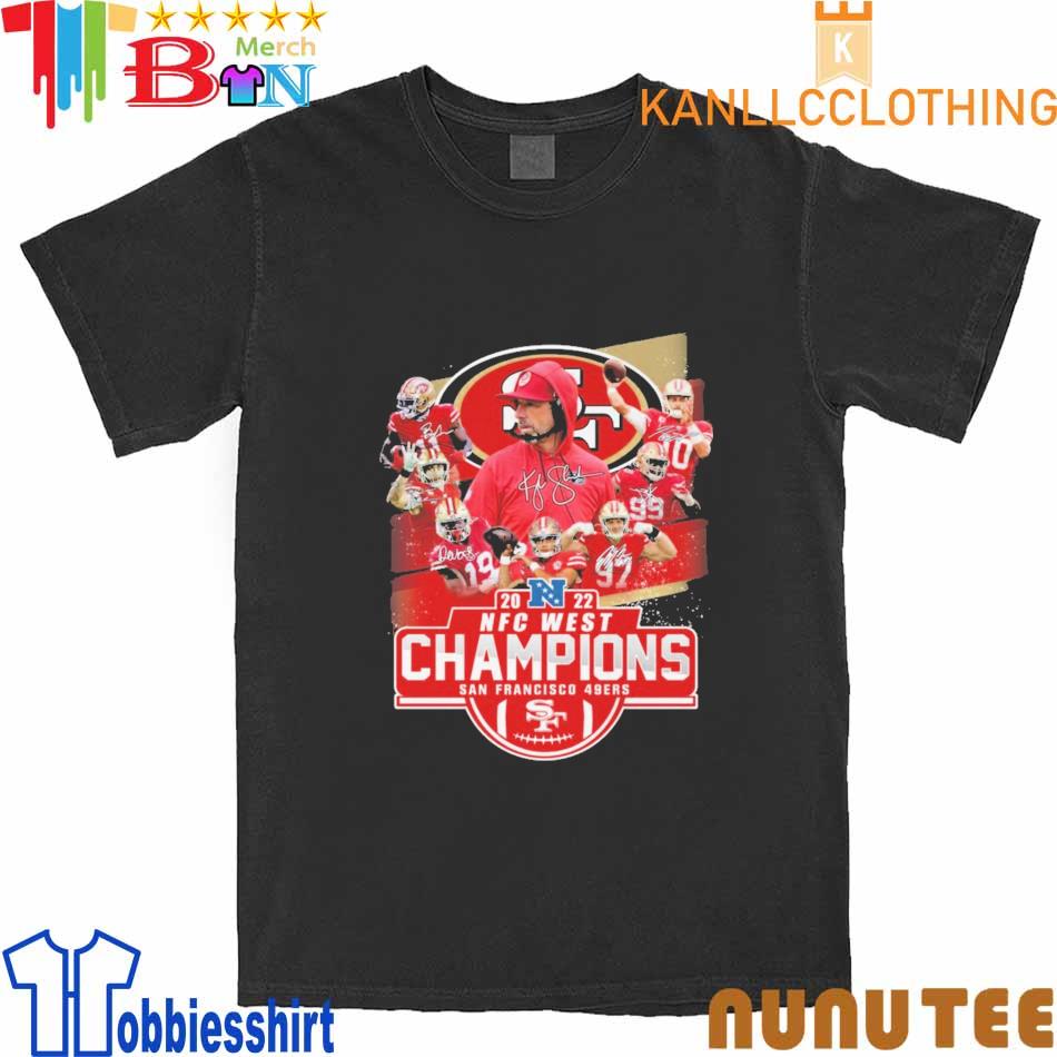 Official San francisco 49ers winner 2022 nfc west champions shirt, hoodie,  sweater, long sleeve and tank top