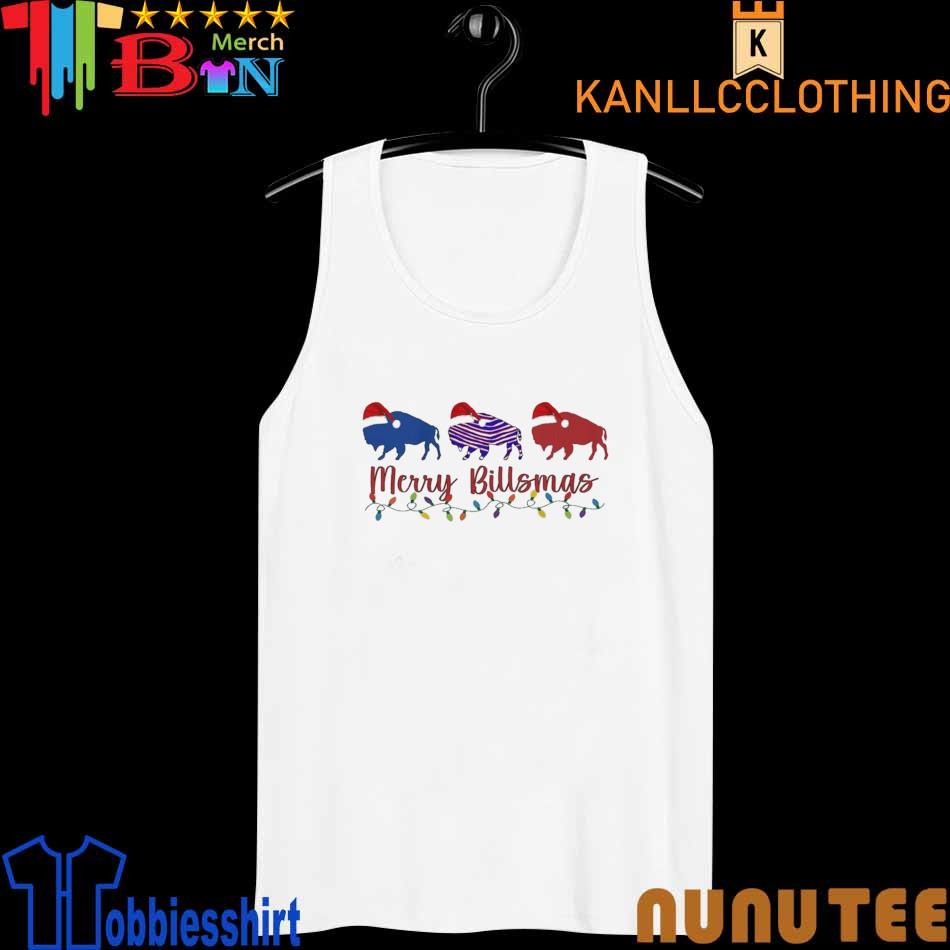 Official Santa Buffalo Bills Merry Billsmas Christmas 2022 T-Shirt