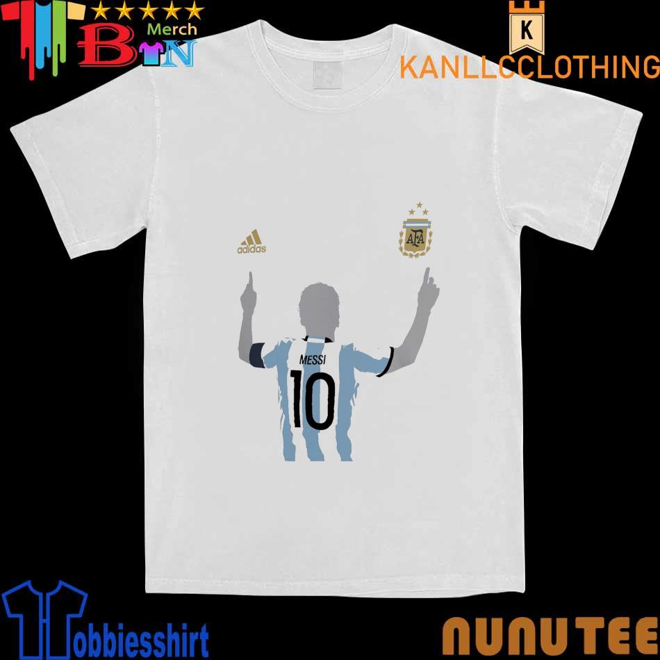 Lionel Messi Argentina National Team adidas 2022 Winners Celebration T-Shirt,  hoodie, sweater, long sleeve and tank top