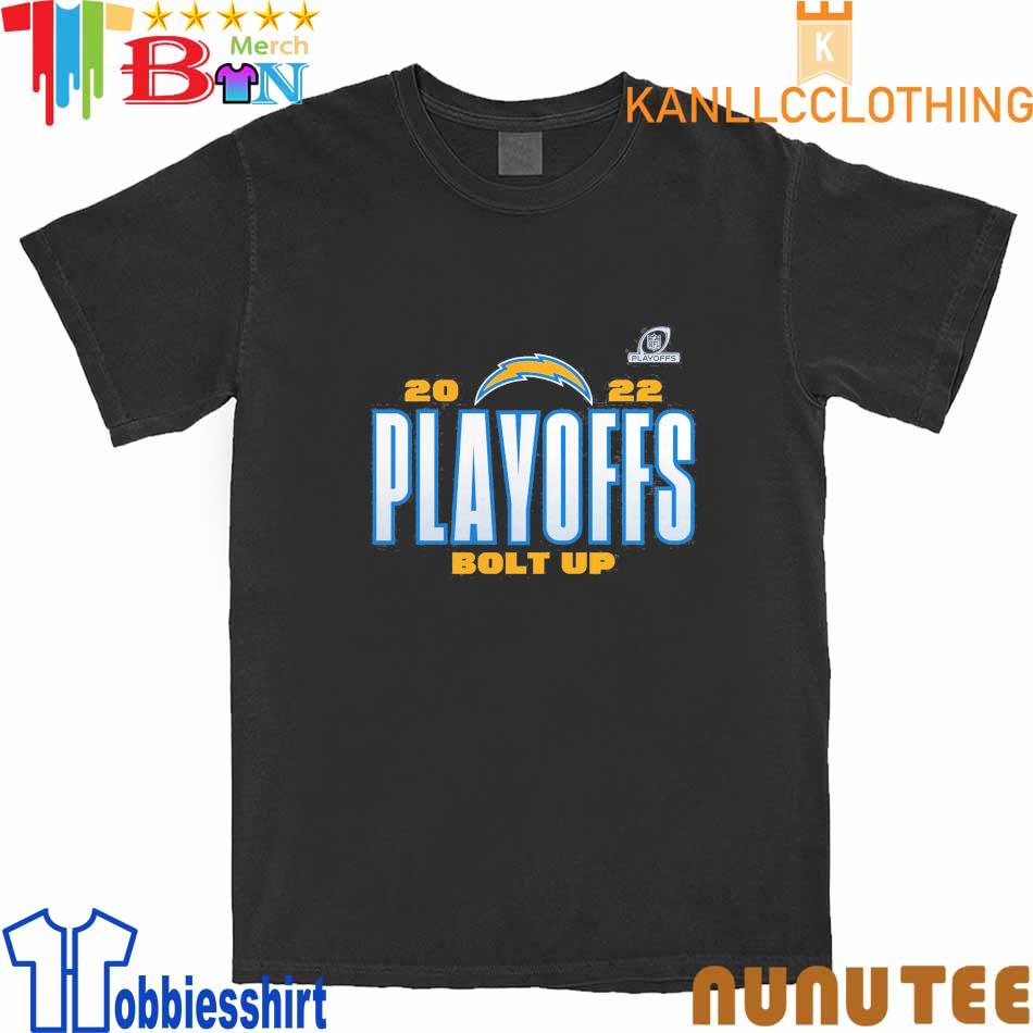 Los Angeles Chargers Fanatics Branded 2022 NFL Playoffs Our Time T-Shirt -  Charcoal