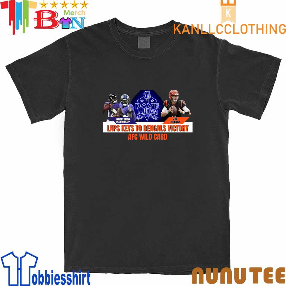 Anthony Brown Tyler Huntley or Joe Burrow Laps keys to Bengals Victory AFC  Wild Card shirt - Yumtshirt