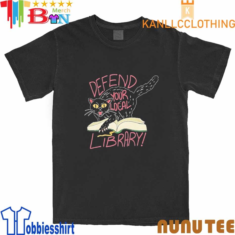 Defend Your Local Library shirt