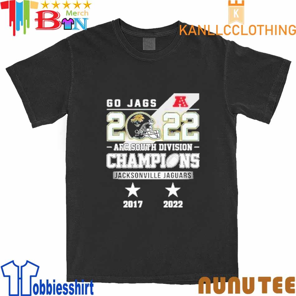 Go Jags 2022 Afc south division Champions Jacksonville Jaguars shirt