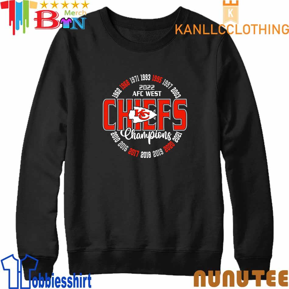 Kansas City Chiefs AFC West Champions Shirt, hoodie, sweater, long sleeve  and tank top