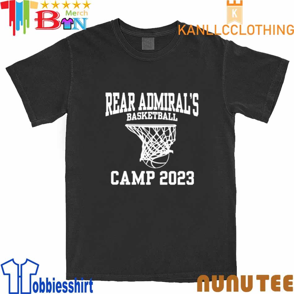 Rear Admiral's Basketball Camp 2023 shirt