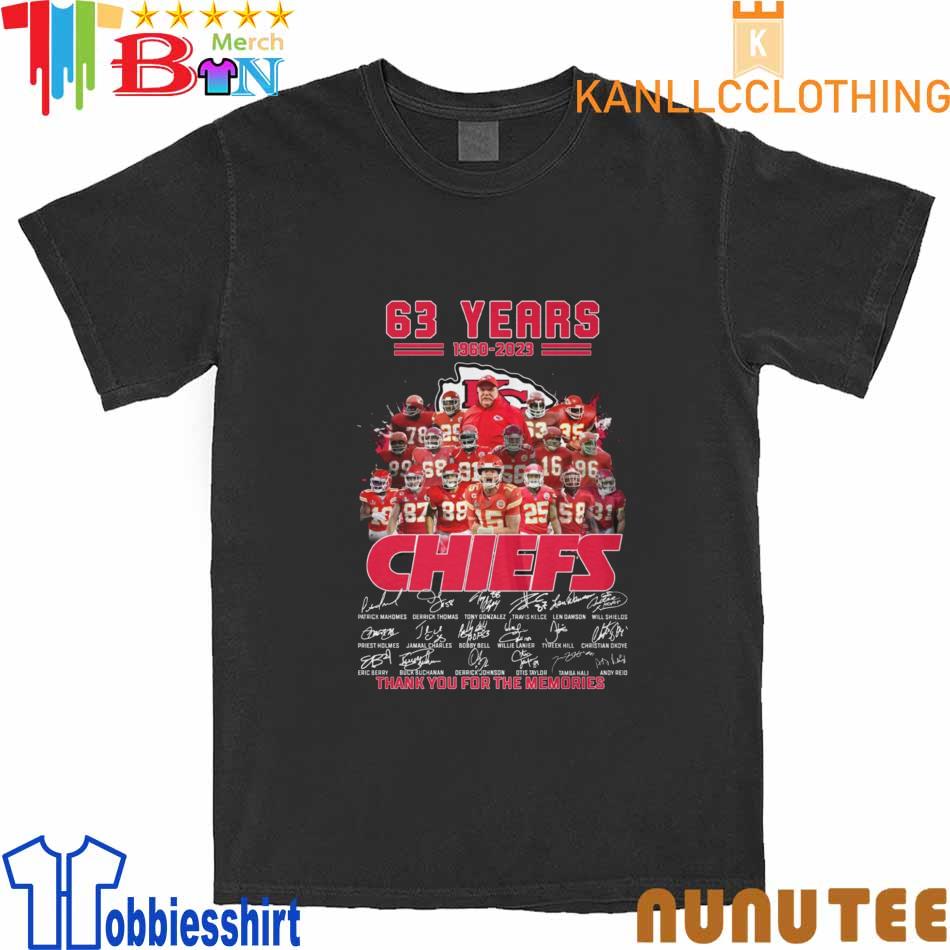 Kansas City Chiefs 60 years of Chiefs 1959-2019 signatures t-shirt by  To-Tee Clothing - Issuu