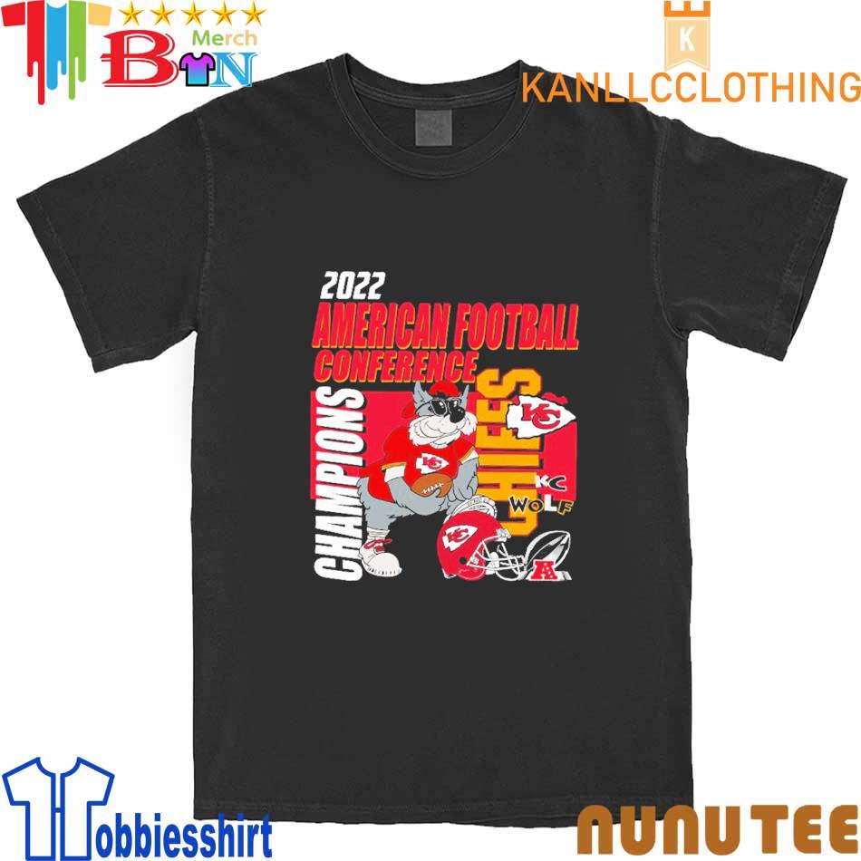 Kansas City Chiefs Wolf NFL World Champions T-shirt - Ink In Action