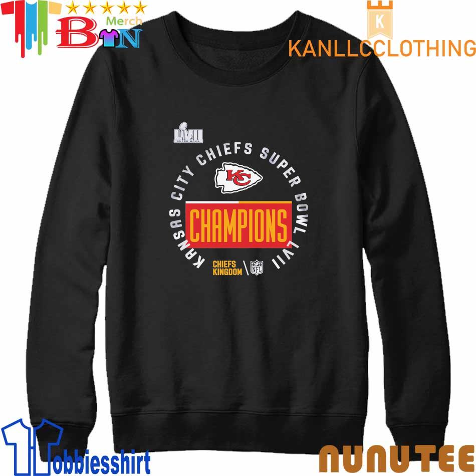 : Toddler Charcoal Kansas City Chiefs Super Bowl LVII Champions  Locker Room Trophy Collection T-Shirt : Sports & Outdoors