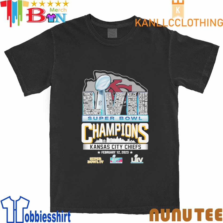 Kansas City Chiefs LVII Super Bowl February 12 2023 shirt, hoodie, sweater,  long sleeve and tank top