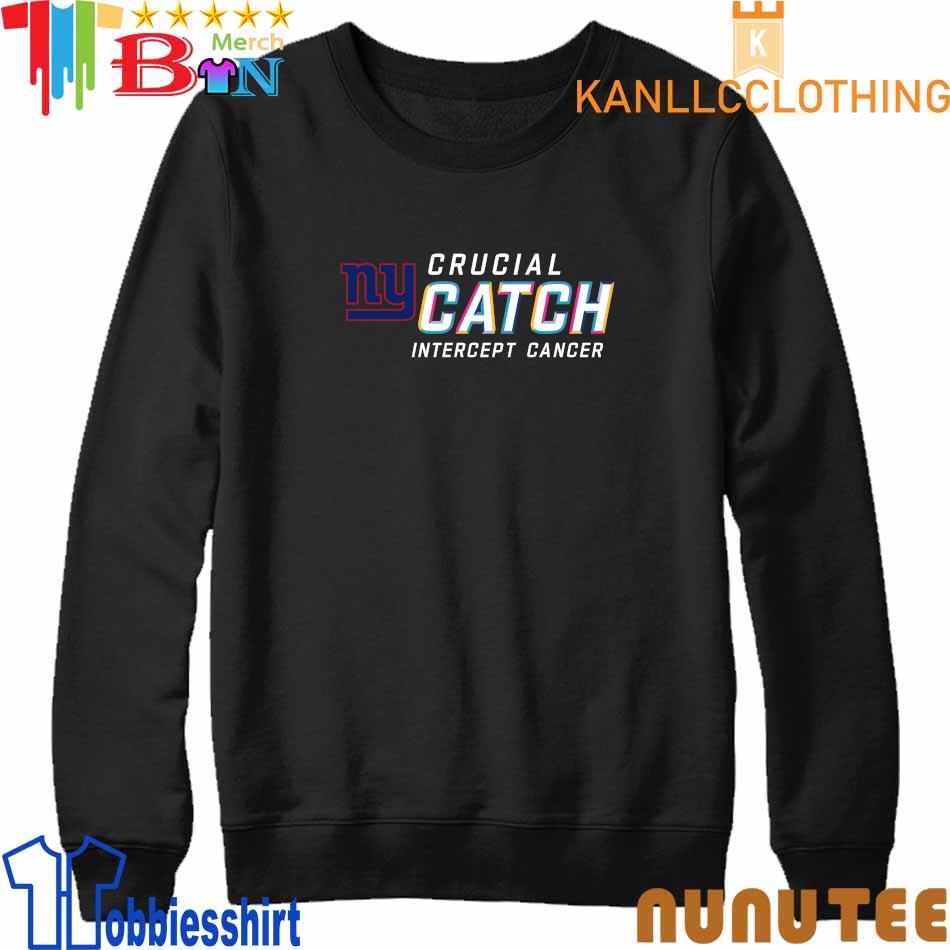 Crucial Catch Intercept Cancer New York Giants 2023 shirt, hoodie, sweater,  long sleeve and tank top