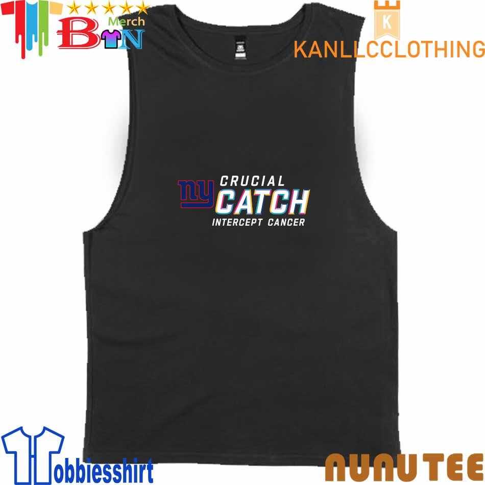 Crucial catch intercept cancer new york giants shirt, hoodie, sweater, long  sleeve and tank top