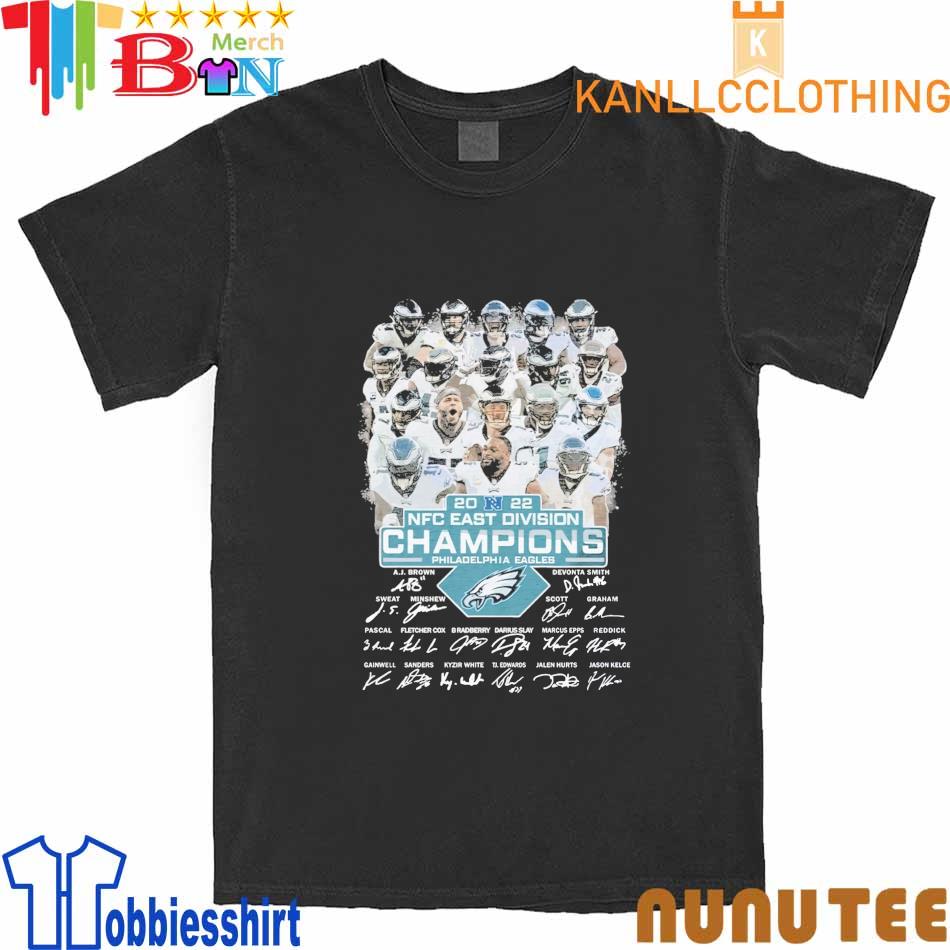 Philadelphia Eagles NFC East division champions 2022 shirt