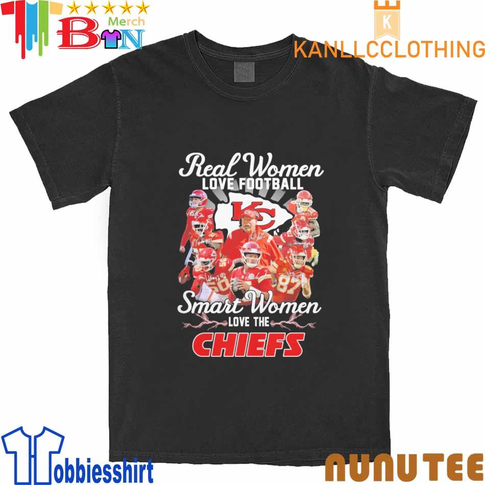 Real Women Love Football Smart Women Love The Kansas City Chiefs 2023 Shirt,  hoodie, sweater, long sleeve and tank top