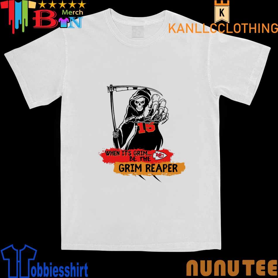 Kansas City Chiefs the grim reaper funny T-shirt, hoodie, sweater, long  sleeve and tank top