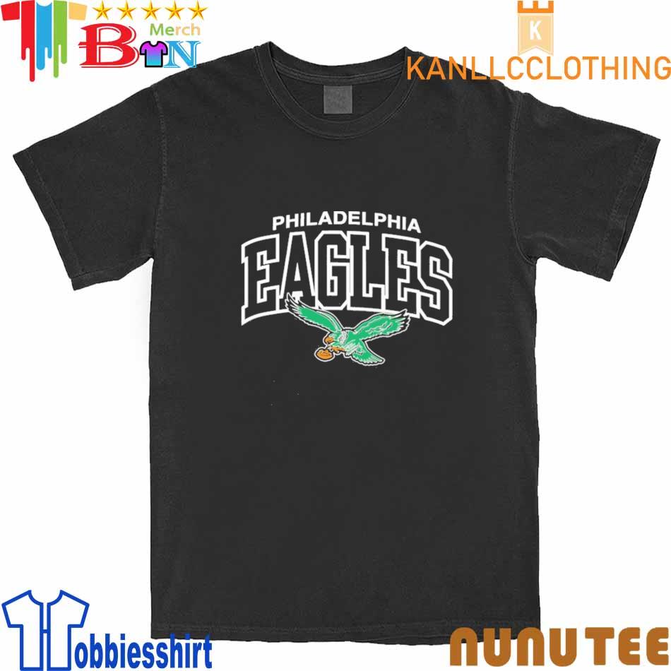 Philadelphia Eagles Mitchell & Ness Kelly Green Logo Arch Tee