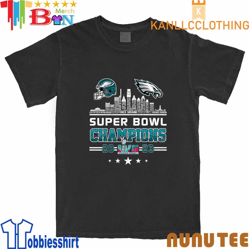 Philadelphia Eagles Super Bowl Champions LVII 2023 shirt, hoodie, sweater,  long sleeve and tank top