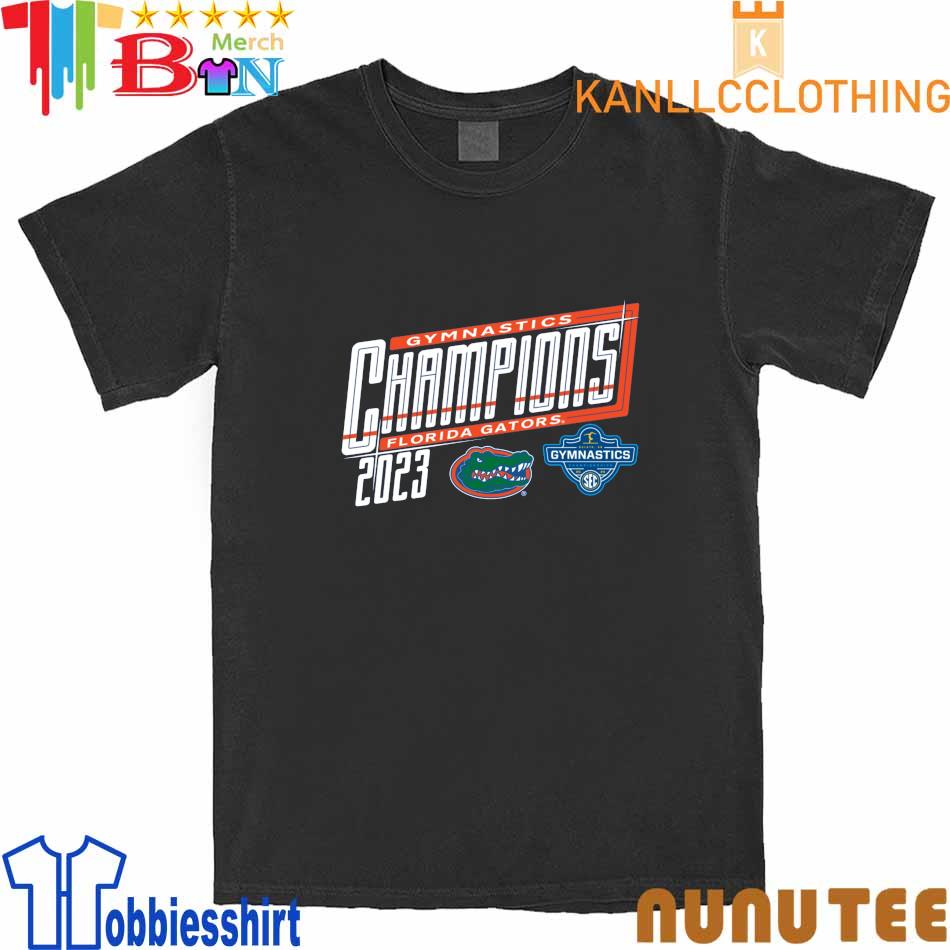 Florida Gators Blue 84 2023 SEC Women's Gymnastics Tournament Champions shirt